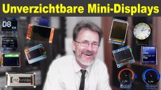 Günter Spanner nutzt in vielen Projekte kleine Displays. Seien es LED-, OLED- oder TFT-Anzeigen, sie sind die Kommunikationsschnittstelle zwischen Mensch und Bastelprojekt. (Quelle: hiz)