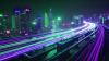 Wie auf einer Autobahn: In einem topologischen Isolator sind Elektronen je nach Spinausrichtung nur in jeweils einer Richtung unterwegs. Kollisionen sind somit ausgeschlossen. (Quelle. KI/hiz)