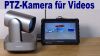 Die neue PTZ-Kamera kommt bei Videointerviews und Online-Vorlesungen zum Einsatz. (Quelle: hiz)