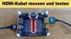 Der Treedix HDMI-Kabeltester zeigt sofort Verbindungsfehler, Unterbrechungen oder Kurzschlüsse in HDMI-Kabel. (Quelle: hiz)