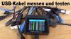 Das kompakte Treedix TRX5-0816 misst USB-Kabel nicht nur auf Durchgang, sondern gibt auch Auskunft über die unterstützten USB-Funktionen. (Quelle: hiz)