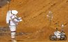 Astronaut bei Marssimulation