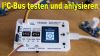 Mit dem I²C Doctor von Haleng werden Sensoren und Controller, die am Bus angeschlossen, getestet und analysiert. (Quelle: hiz)
