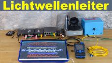 Lichtwellenleiter oder LWL übertragen Signale und Daten Störungsfreier als RJ45 Kupferleitungen, wenn man die Physik dahinter beachtet. (Quelle: hiz)
