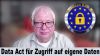 Hermann Sauer erklärt wie der Data Act der EU hilft an die eigenen IoT Daten zu kommen und wie es mit der Umsetzung in Deutschland steht. (Quelle: hiz)