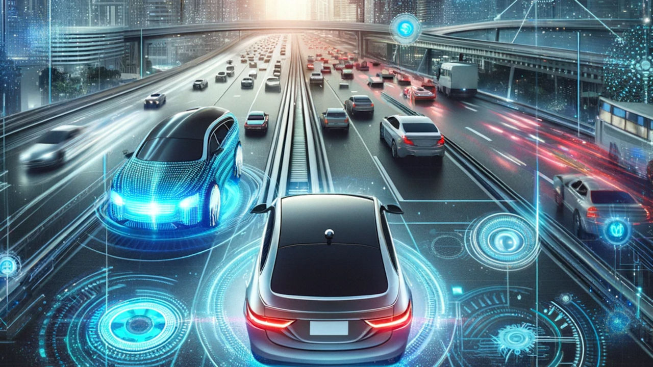 Vor allem im städtischen Autoverkehr wird der umfassende Einsatz autonomer Fahrzeuge noch lange eine Vision bleiben. (Quelle: KI/euro_papa/Pixabay)