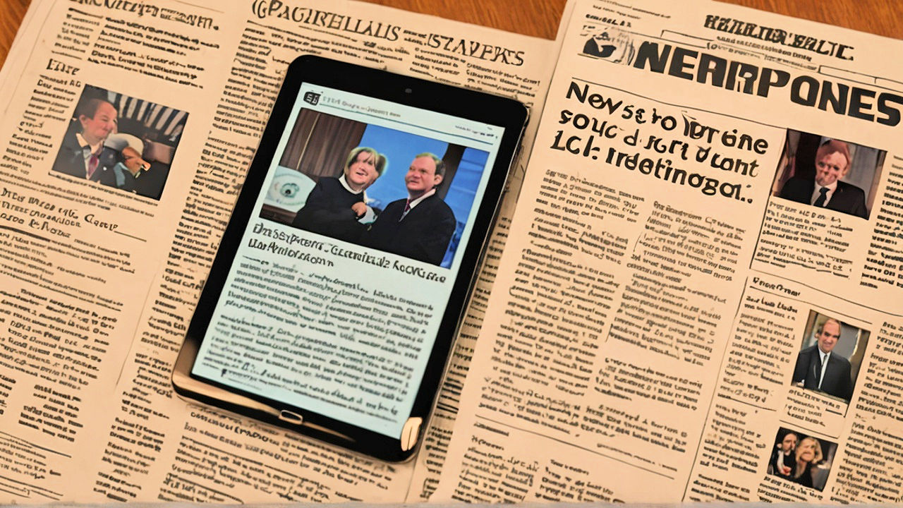 Nachrichten werden von fast jedem täglich konsumiert -ob in elektronscher oder gedruckter Form. (Quelle: KI/hiz)