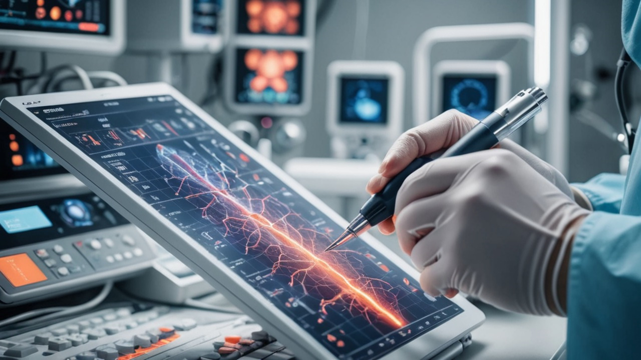 Künstliche Intelligenz ist eine Schlüsseltechnologie in der Medizin – auch im Patient-Trial-Matching (PTM) kann KI die Effizienz klinischer Studien erhöhen und die benötigte Zeit zur Entwicklung neuer Therapien verkürzen. (Quelle: KI/hiz)