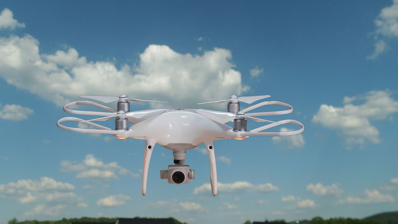 Die Mega-Festung in Georgien wurde mittels Spezialdrohne kartiert (Quelle: dji.com/hiz)