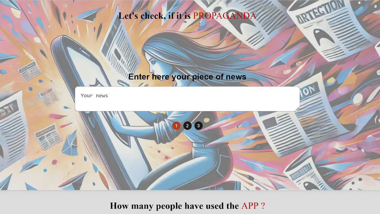 Hinter der Website "Check News in One Click" steckt eine von Dr. Veronika Solopova entwickelte KI-Lösung, die Desinformationen im Netz erkennen kann.