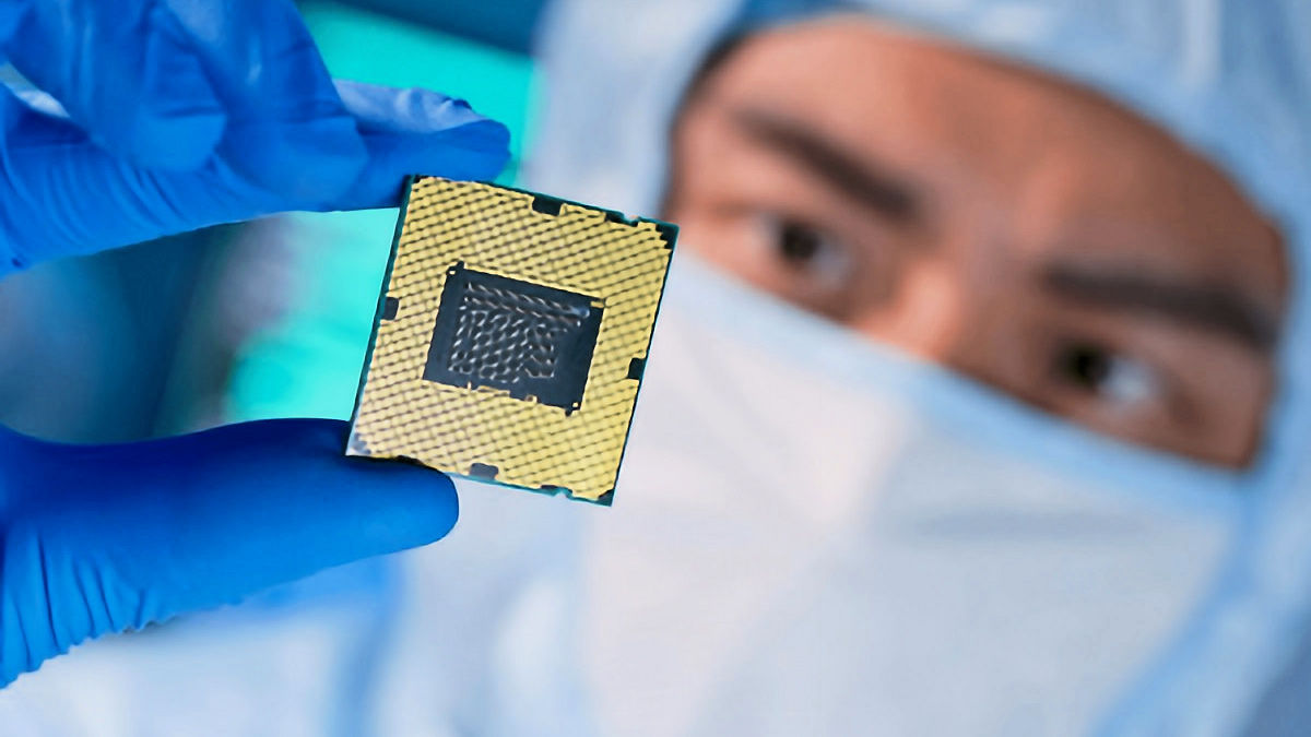 Prototyp des neuen Höchstleistungschips von TSMC im Labor (Foto: tsmc.com)