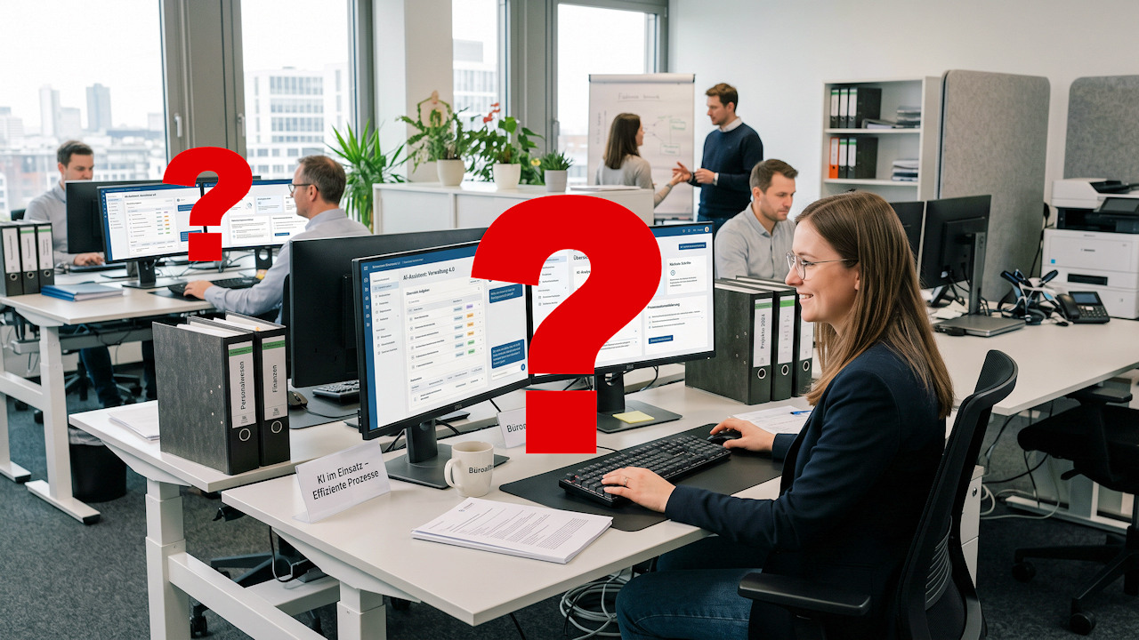 Die Studie zeigt, dass die Nutzung von KI im Arbeitsalltag vieler Beschäftigter bislang noch keine Selbstverständlichkeit ist. (Symbolbild KI/hiz)
